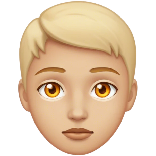 Amber eye emoji