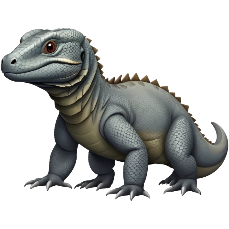 Komodo dragon grey  emoji