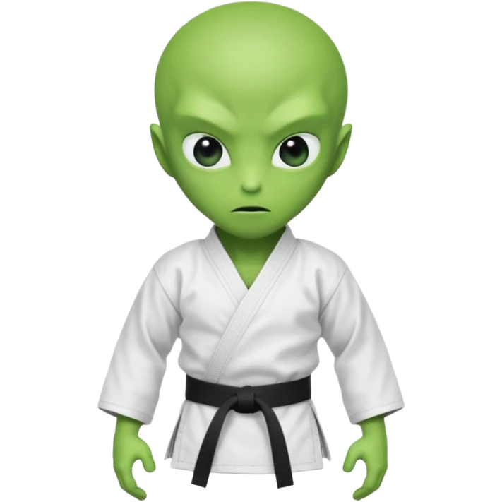 karate, alien emoji