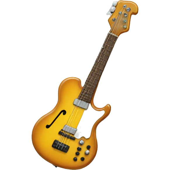 Bajo eléctrico  emoji