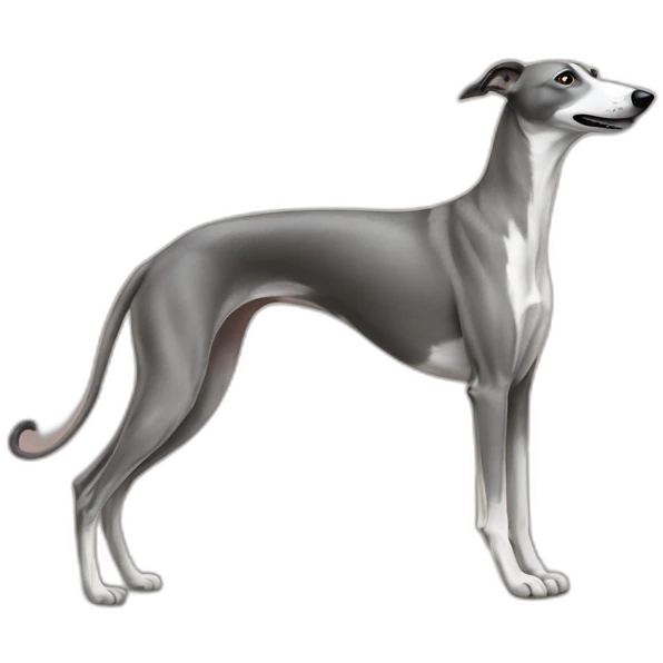 greyhound at the beach emoji