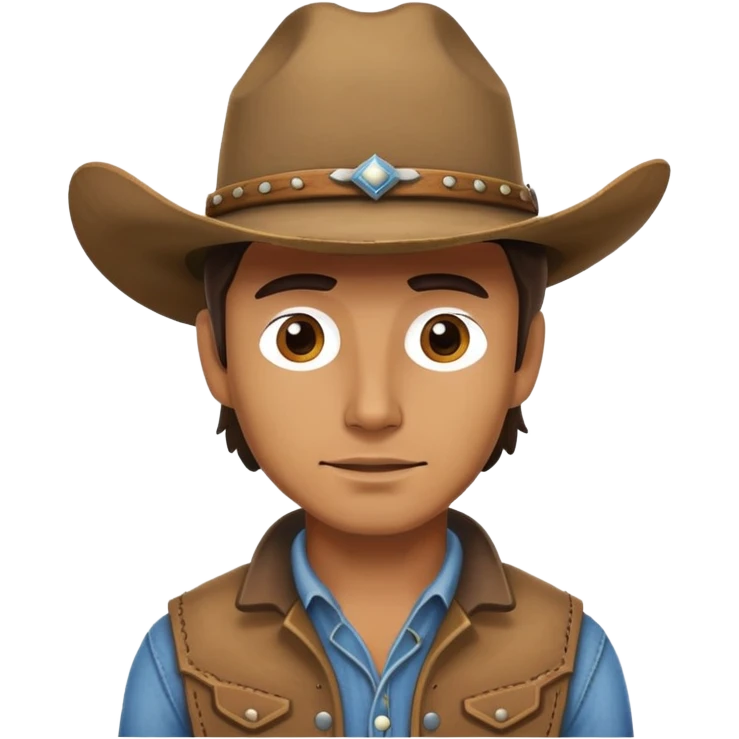 classic cowboy emoji