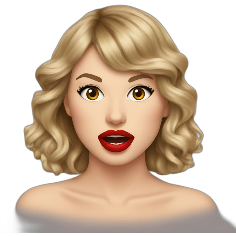 taylor-swift-mouth-bbc emoji