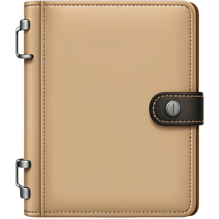 Beige diary emoji