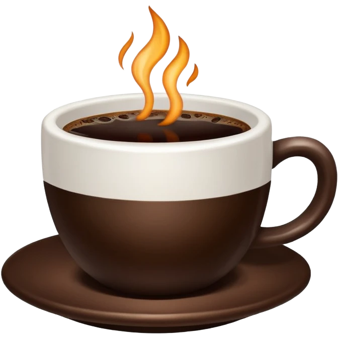 A cup of coffee  emoji