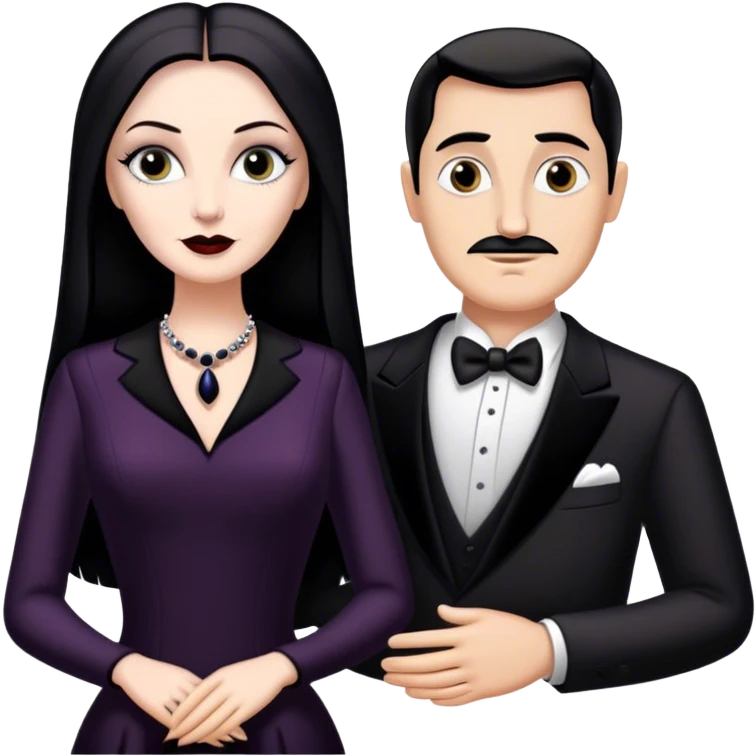 The addams family emoji
