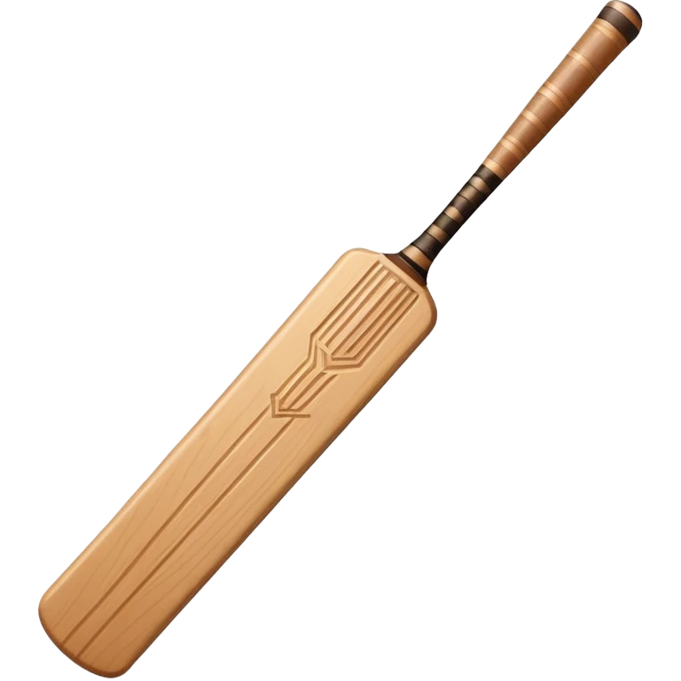 cricket bat emoji in text emoji