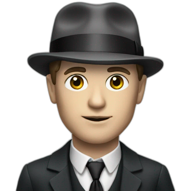 Thomas shelby in suit emoji