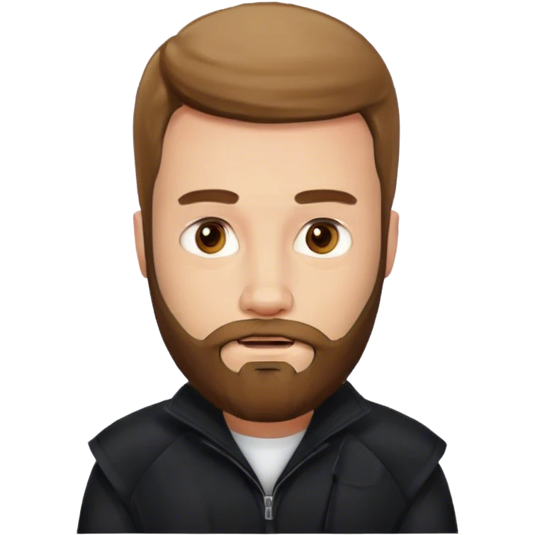 bearded hacker into business emoji
