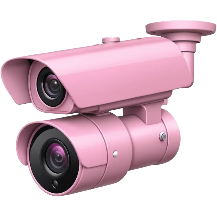 Security Camera pink Axis P1346-E emoji