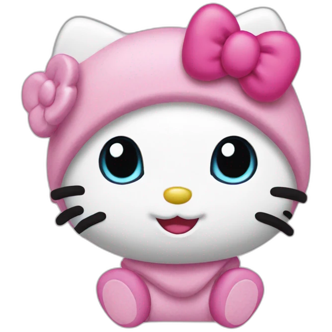Hello kitty emoji