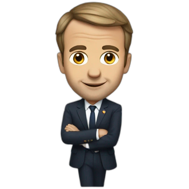 Emanuel Macron  emoji