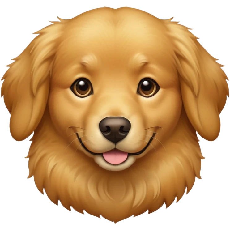 Golden retriever  emoji