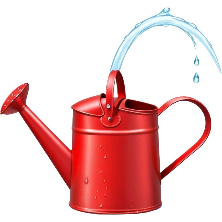 red Watering Can emoji