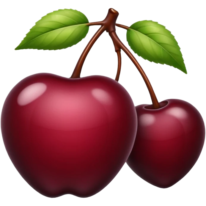 black cherry emoji