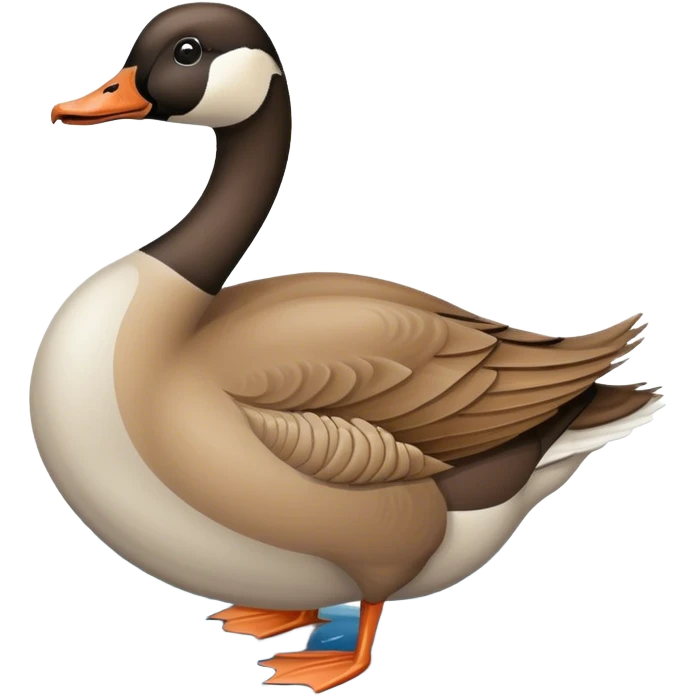 Canadian Goose Bird Fishing emoji