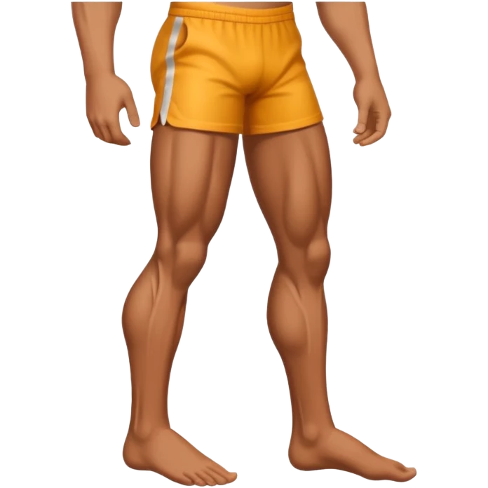 a single leg emoji