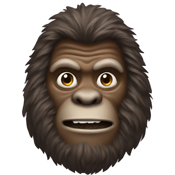 Bigfoot emoji