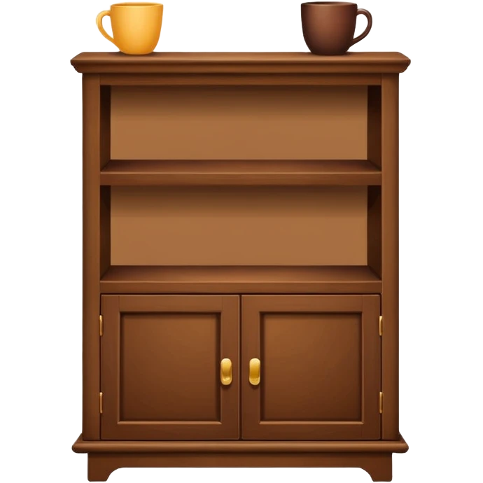 cabinet with a shelf emoji