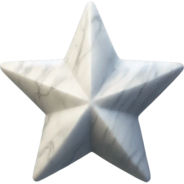 marble star emoji