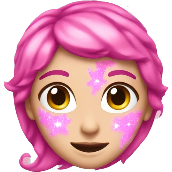 pink sparkle emoji