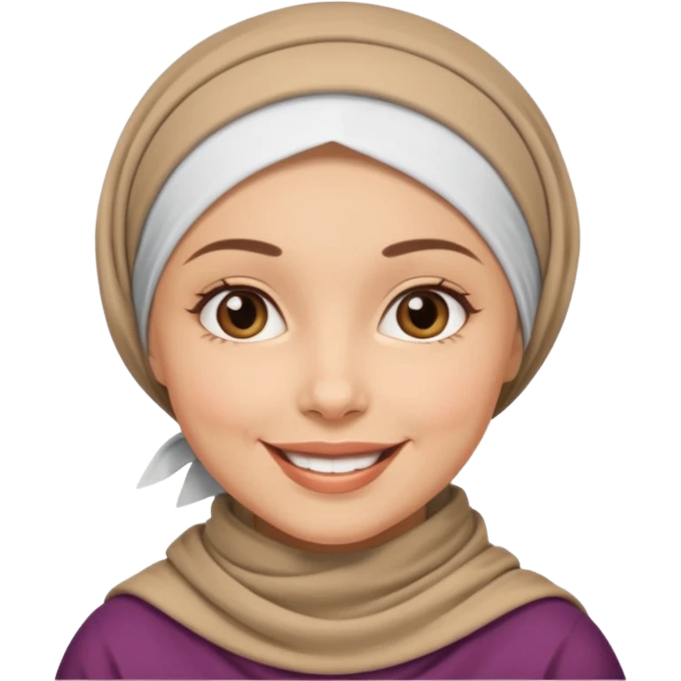 truthahn mit kopftuch emoji