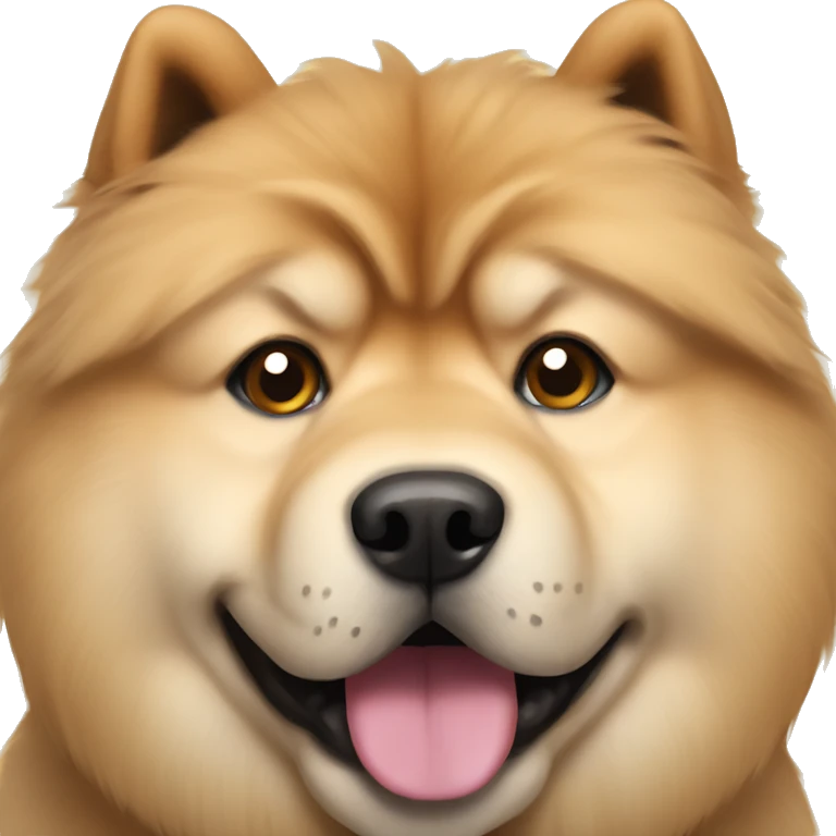 Chowchow dog  emoji