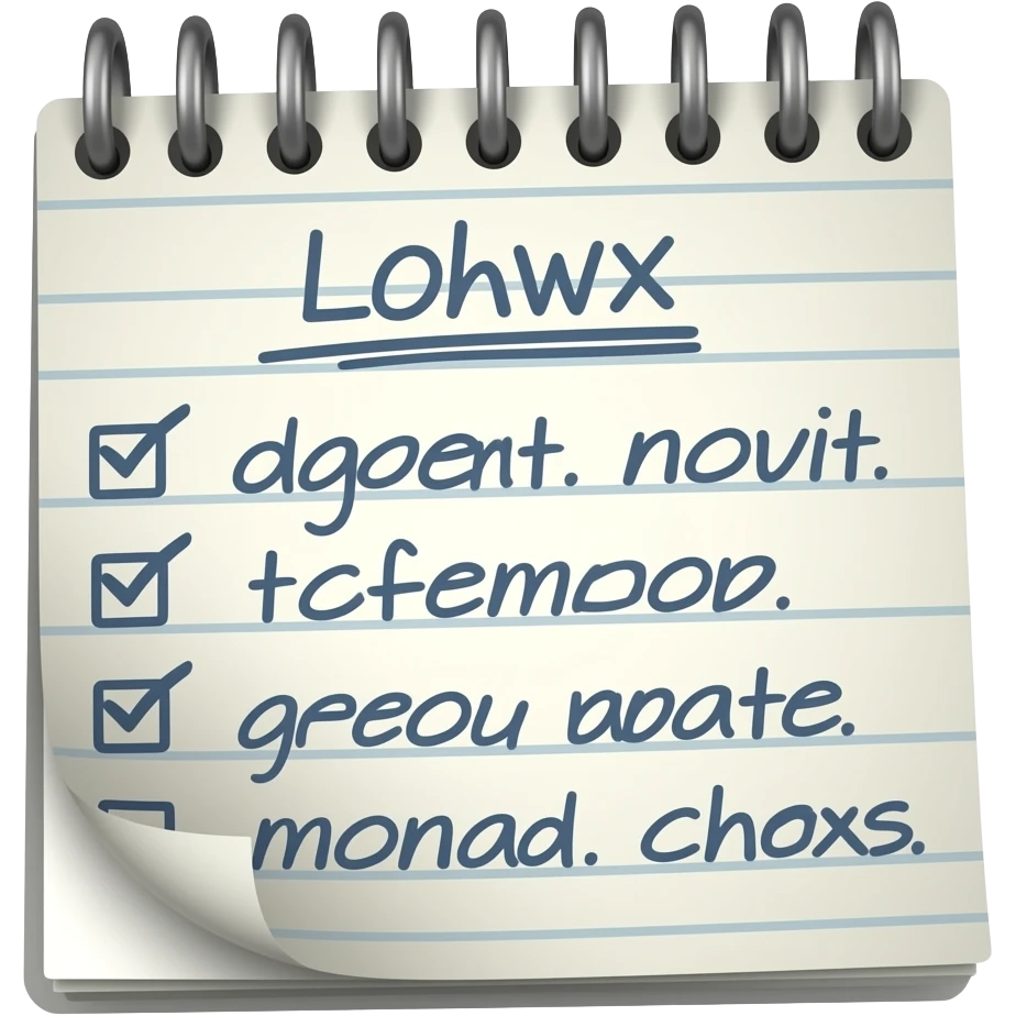 ongoing to-do list emoji