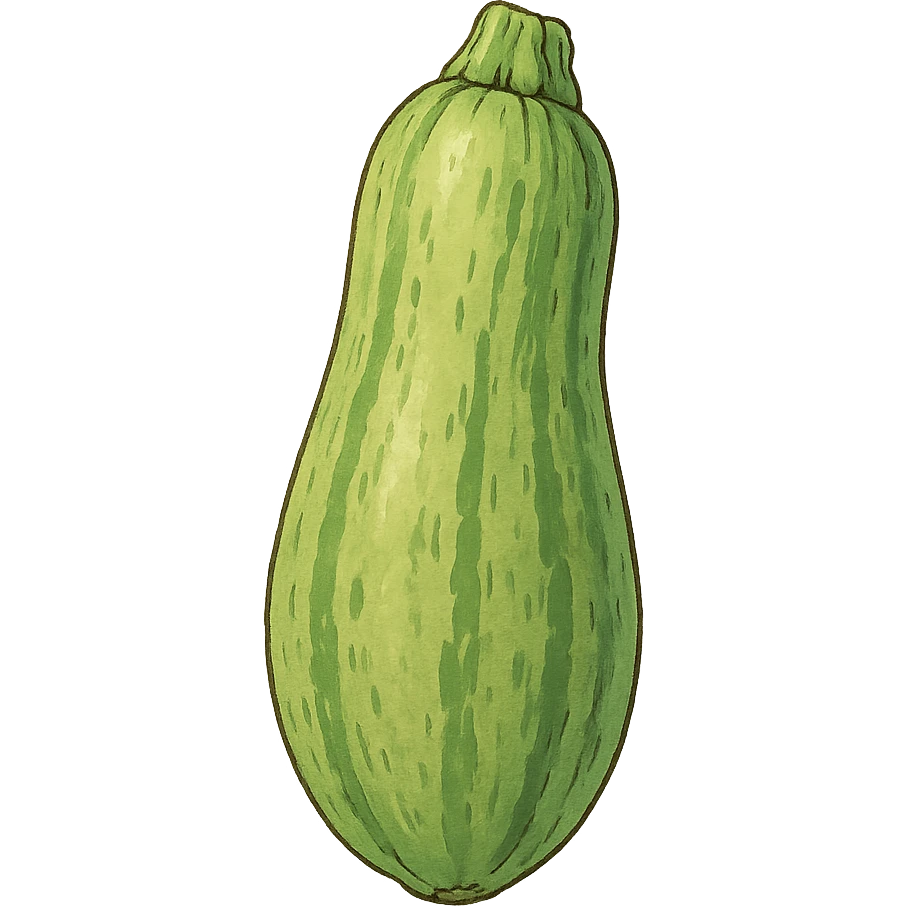애호박 (Korean zucchini) emoji