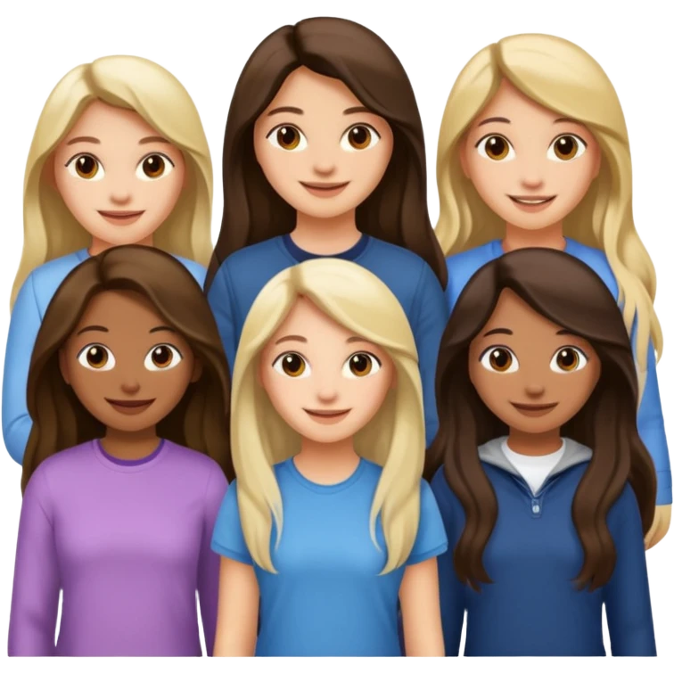 girls walking together (show them walking) emoji