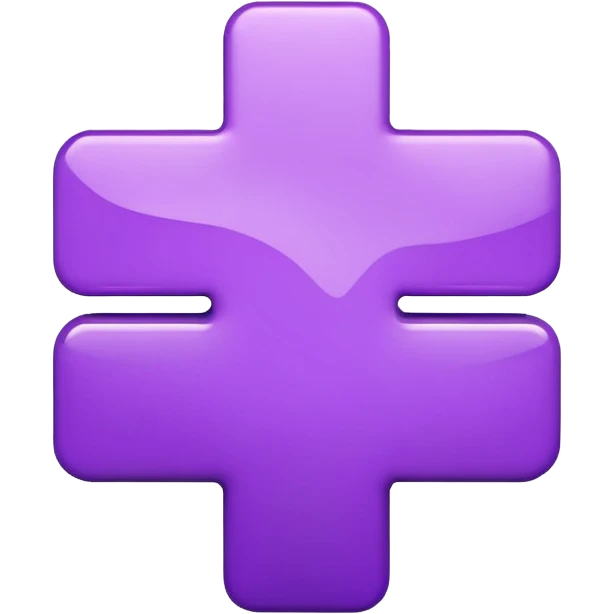purple "+" emoji emoji
