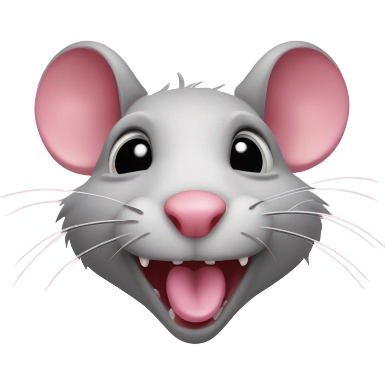 rat sticking tongue out  emoji