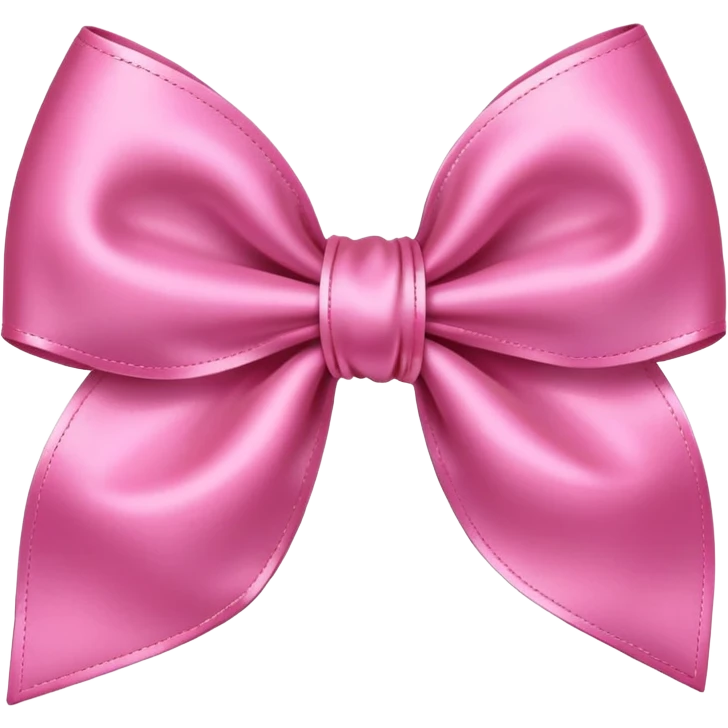 Pink bow emoji