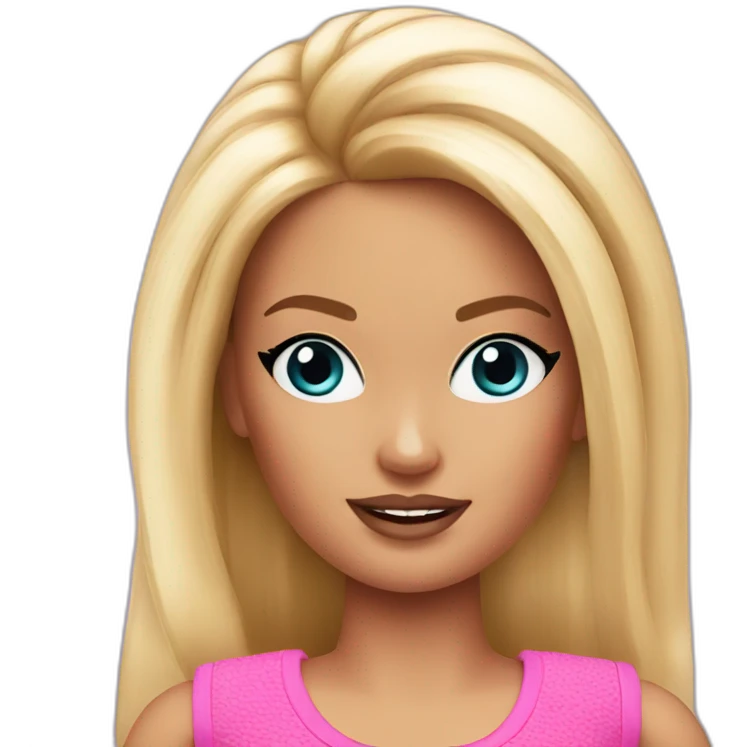 bad barbie emoji