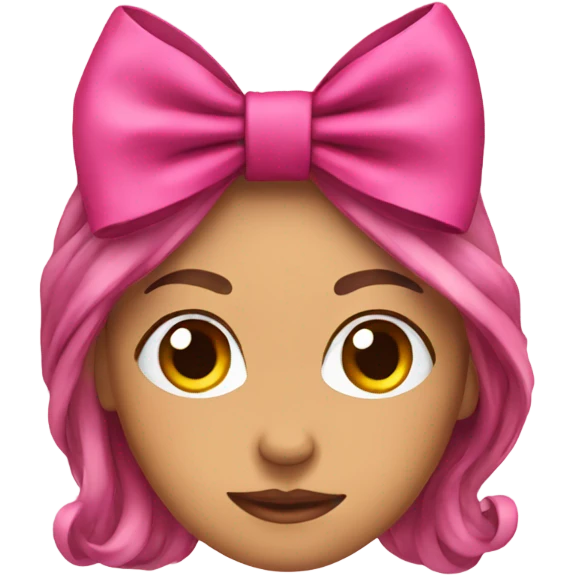love with bows emoji
