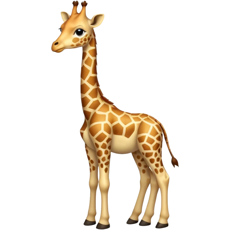 Baby giraffe emoji