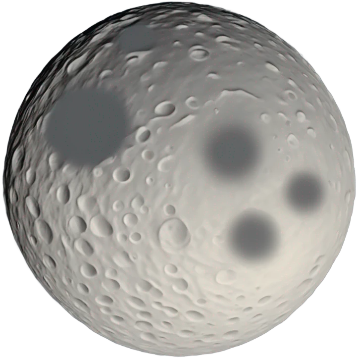 Moon with a side look emoji
