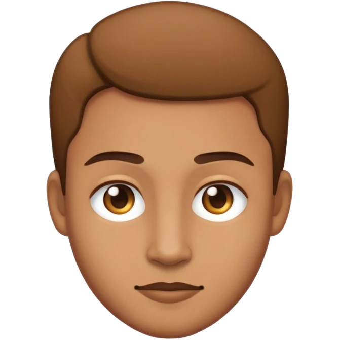 person with skin light brown emoji