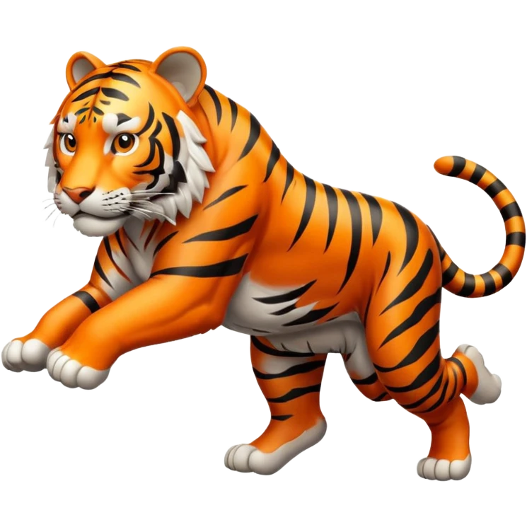 tiger flying emoji