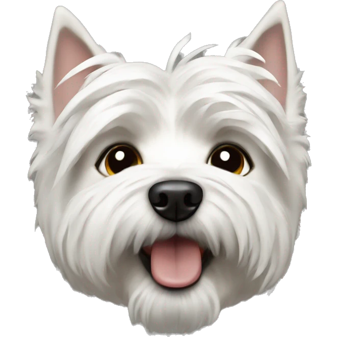 Westie dog  emoji