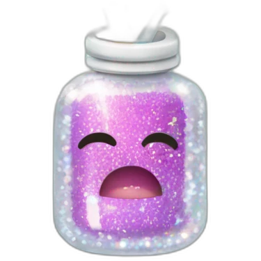 vaccine full of sparkles emoji