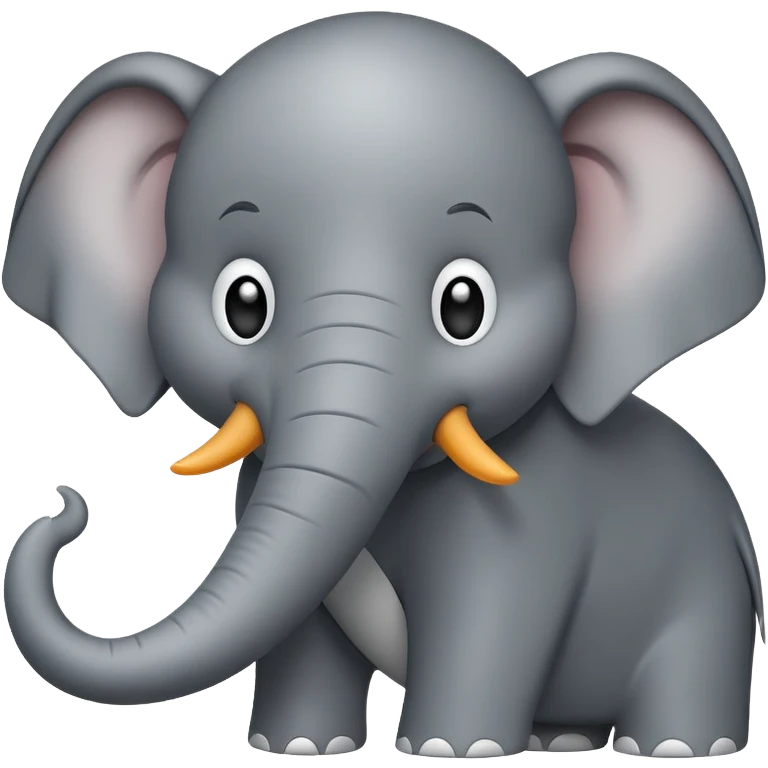 penguin disguised as an elephant emoji