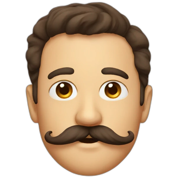 Moustache emoji