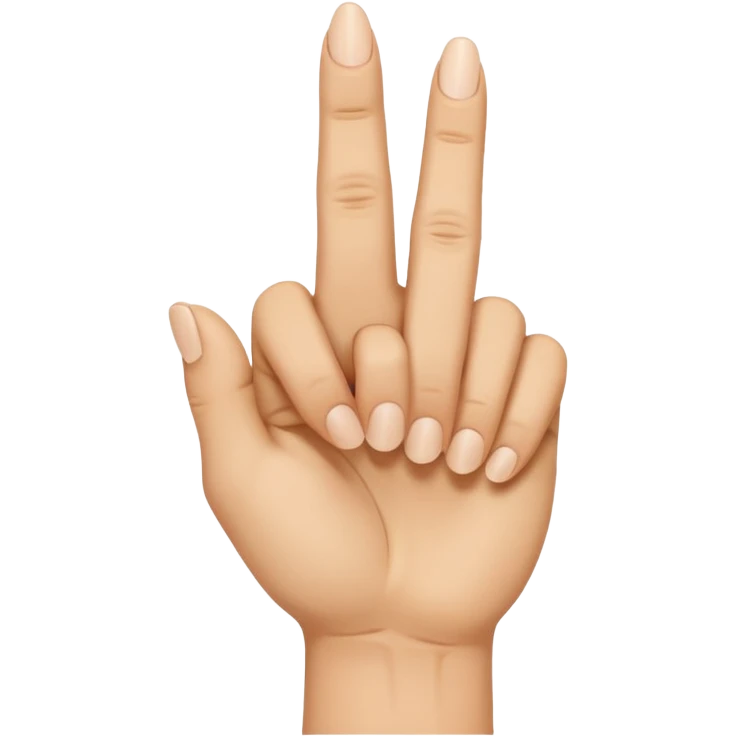 Un doigt d'honneur  emoji