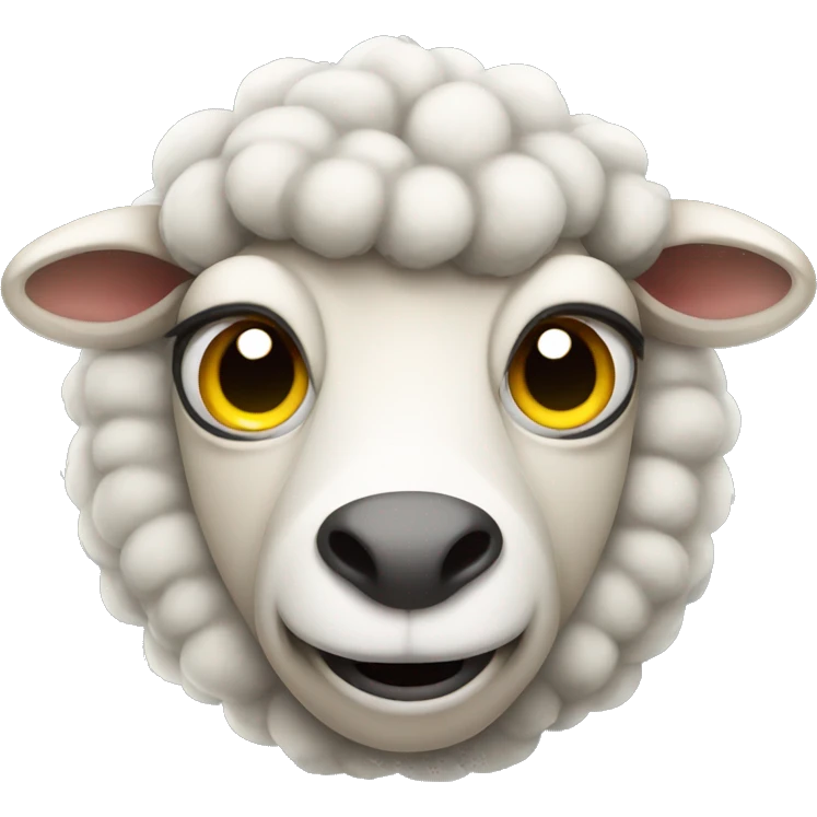 angry sheep emoji