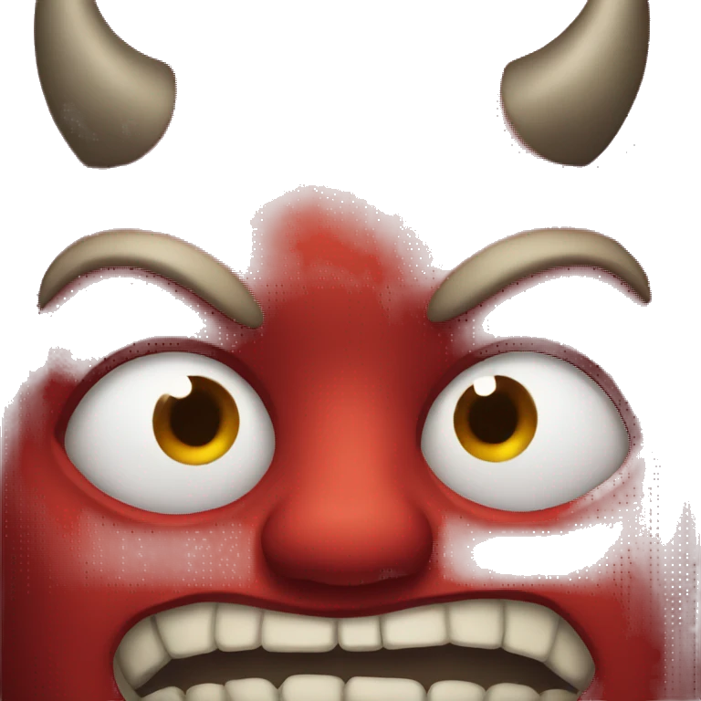 Devil face emoji