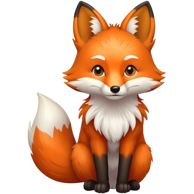 Furry fox  emoji