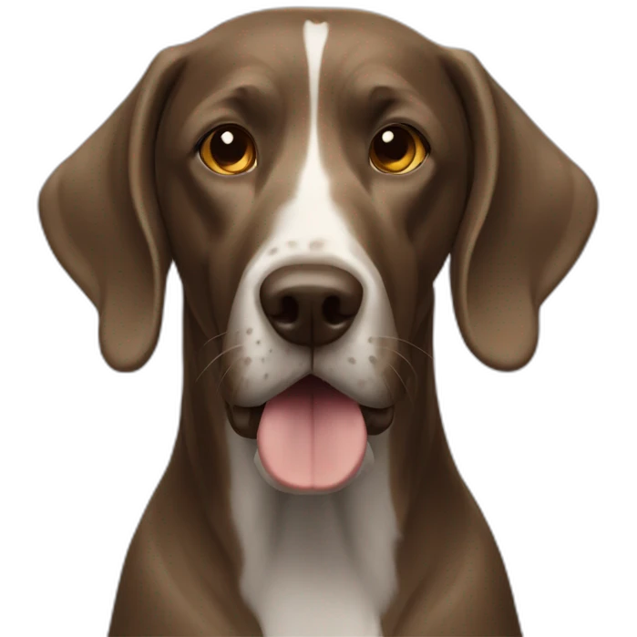 golden pointer dog emoji