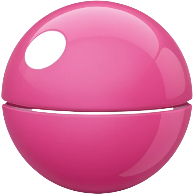 pink plastic ball emoji