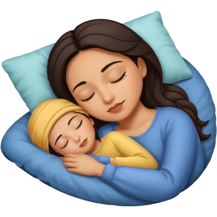 Latina baddie sleeping emoji